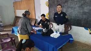 Policía marca presencia en jornada de servicios comunitarios en Sajonia | 1000 Noticias