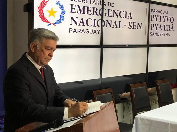 Diario HOY | Emergencia Nacional ya tiene nuevo ministro
