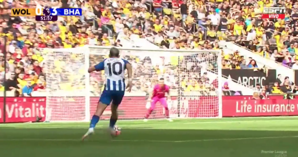 Versus / ¡Un toque distinto! Así fue el magnífico "pase gol" de Enciso para uno de los goles del Brighton