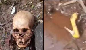 “Mirá papi… un cráneo”: macabro hallazgo en Pedro Juan Caballero