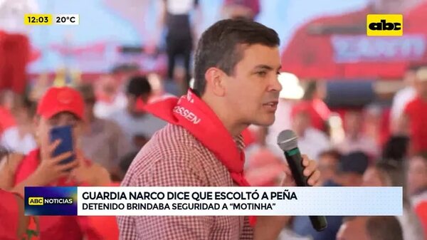 Video: Guardia narco dice que escoltó a Peña - ABC Noticias - ABC Color