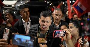 La Nación / Un solo equipo de seguridad durante toda su campaña