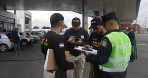 La Nación / Encapuchados roban unos G. 100 millones en Ñemby