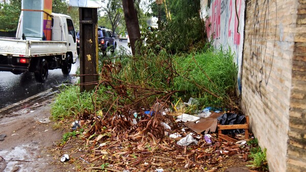 Caminar por veredas de Asunción es un peligro para los peatones