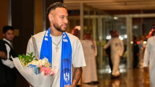 Versus / Neymar está lesionado y no puede entrenar, según el técnico del Al-Hilal