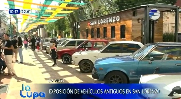 Se realizó exposición de vehículos antiguos en San Lorenzo - Noticias Paraguay