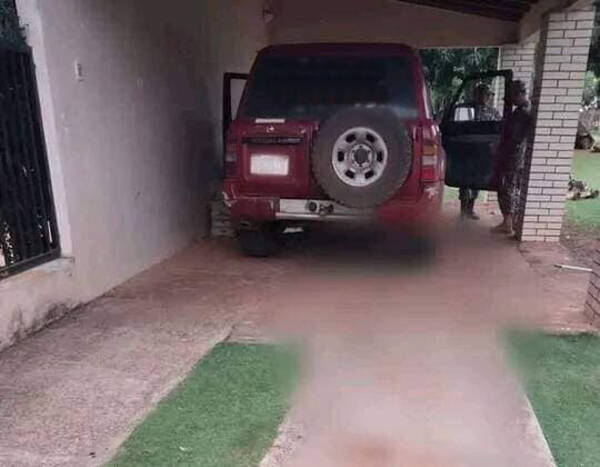 ¡Qué tragedia! Papi salió de la casa con su camioneta y peque quedó bajo las ruedas