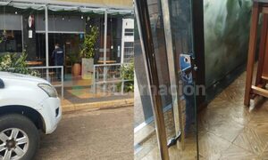 Roban 10 palos y electrónicos de un local en Encarnación