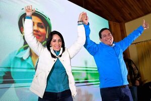 Ecuador:con más del 50 % de votos escrutados, Luisa González y Daniel Noboa van a segunda vuelta - Mundo - ABC Color