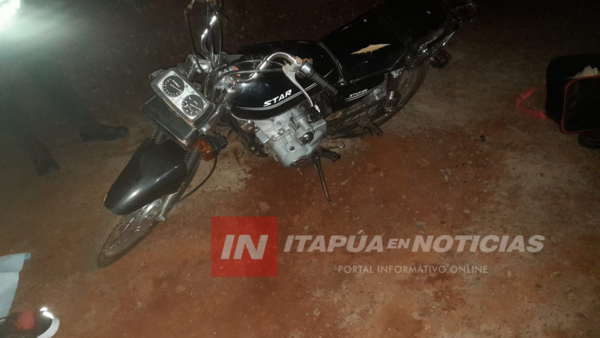 MOTOCICLISTA FALLECIÓ TRAS CAER EN SAN JUAN DEL PARANÁ - Itapúa Noticias