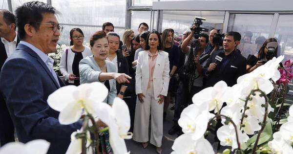 La Nación / Ministra de Economía de Taiwán visitó Floricultura del Paraguay
