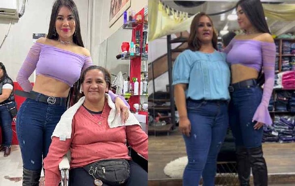 Laurys Dyva transformó a una yuyera del Mercado 4 – Prensa 5