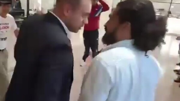 Miguel Prieto protagoniza incidentes al ser escrachado en Tribunales