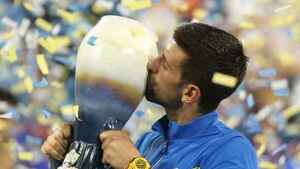 Djokovic se corona en Cincinnati y deja a Alcaraz a un paso del milagro