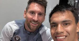 La Nación / Diego Gómez, primer paraguayo en ganar un título con Lionel Messi