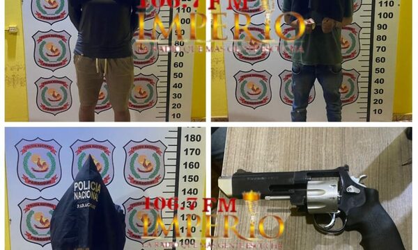 Caen dos hombres y una mujer por disparos al aire