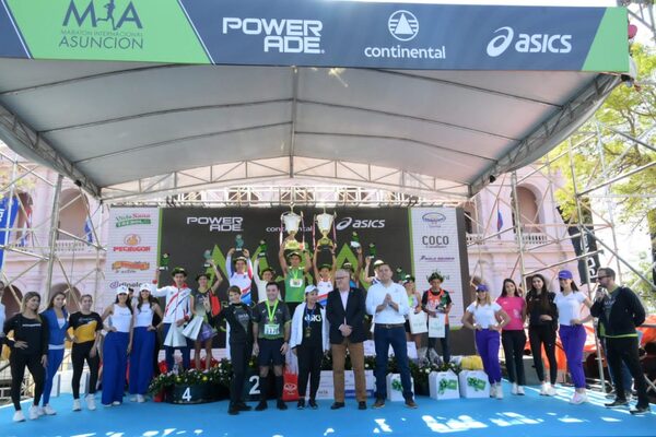 Paraguayos ganan Maratón Internacional de Asunción - .::Agencia IP::.