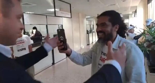 Video: Intendente Prieto protagoniza incidente en los pasillos del Tribunal - ABC en el Este - ABC Color