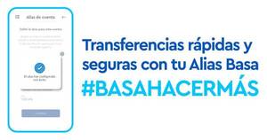 La Nación / Alias Basa, la nueva forma de transferir dinero fácil, rápido y seguro