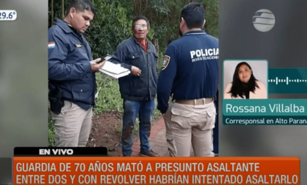 Guardia mató a presunto delincuente | Telefuturo
