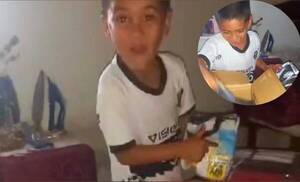[VIDEO] ¡Thiago no puede creer todo lo que le regalaron!