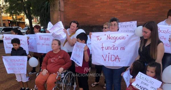 La Nación / Encarnación: familiares y víctima de supuesta mala praxis pidieron justicia