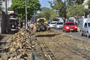 Av. Fernando de la Mora: Obras de mejoramiento ya debían haberse terminado - Nacionales - ABC Color