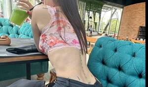 Modelo estanciera mostró con qué cinturita se quedó