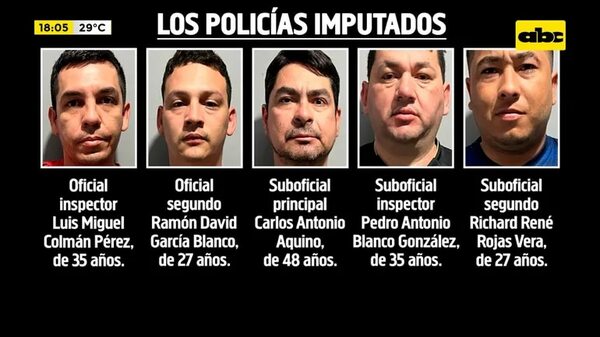 Video: Prisión preventiva para cinco policías ligados al secuestro en Luque - Crimen y castigo - ABC Color