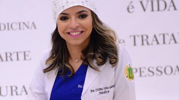Cristina Ochoa, la doctora-capitana del Club 14 de Julio de Yaguarón