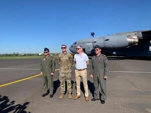 Fuerza Aérea de Estados Unidos se adhirió a festejos por los 100 años de la Aviación Militar Paraguaya