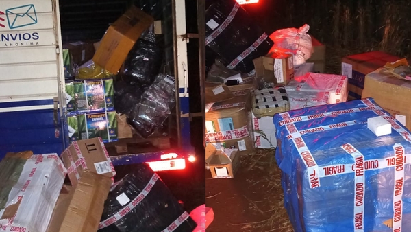 Piratas del asfalto asaltaron camión transportador en Capitán Meza