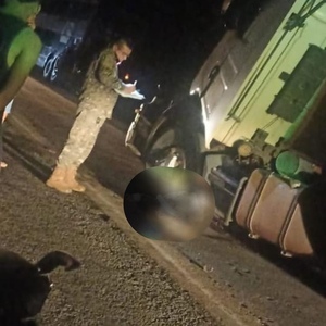 Hombre muere arrollado por un camión de gran porte en Loreto