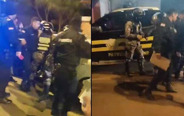 Linces fueron apartados y sumariados tras aprehender irregularmente a un abogado en Coronel Oviedo – Prensa 5