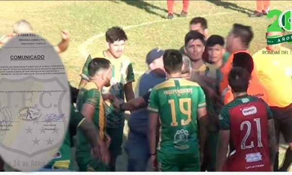 Club de Hernandarias prohíbe transmisión de partidos y genera enojo, incluso de jugadores