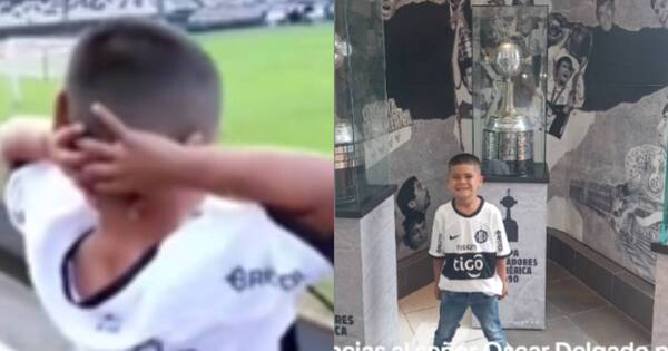 La Nación / ¡Otro sueño cumplido! Thiago conoció la cancha del Club Olimpia