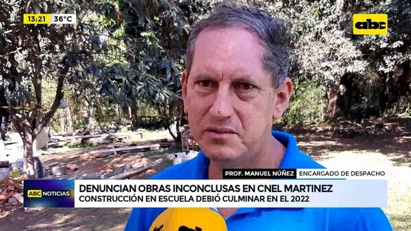 Video: denuncian obras inconclusas en Coronel Martínez - ABC Noticias - ABC Color