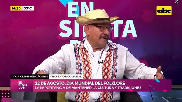 Video: 22 de agosto, Día Mundial del Folklore - Ensiestados - ABC Color