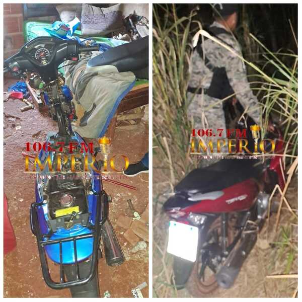 Recuperan dos motocicletas robadas en Brasil en las últimas horas gracias a Frontier Security - Radio Imperio 106.7 FM