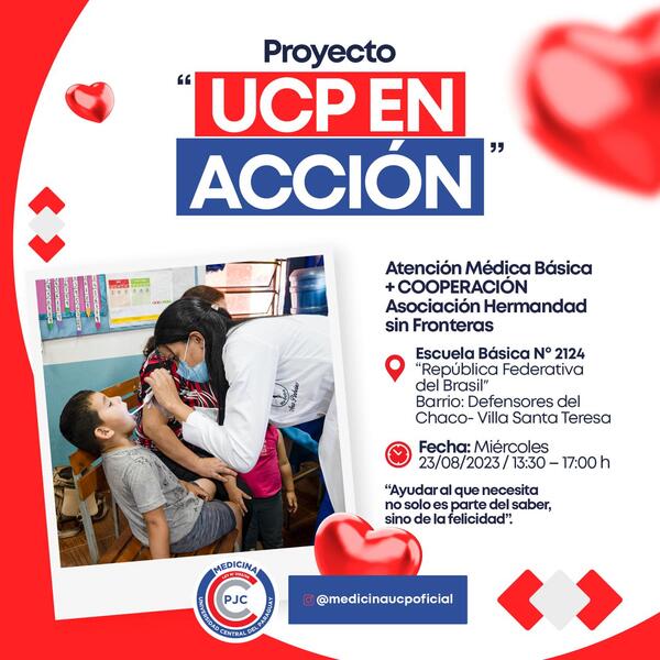 Proyecto "UCP en acción" ahora llega al barrio Defensores del Chaco - Radio Imperio 106.7 FM