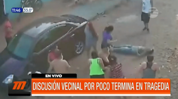 Discusión vecinal por poco termina en tragedia | Telefuturo