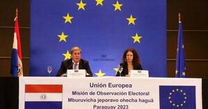 La Nación / Misión de Unión Europea felicita a Paraguay por su compromiso con la democracia
