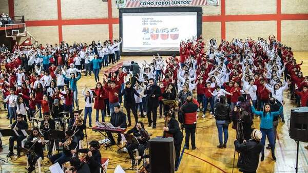 Lanzarán "Coro de Niños 1000 Voces Sanlorenzanas en Concierto II Edición" - San Lorenzo Hoy