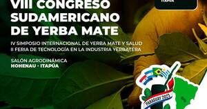 La Nación / Paraguay será por primera vez anfitrión del VIII Congreso Sudamericano de Yerba Mate