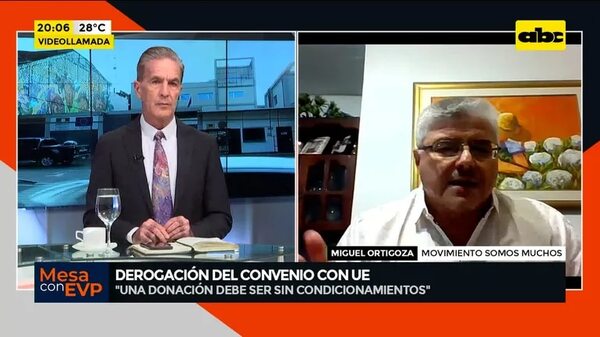 Video: Derogación del convenio con UE - Mesa de Periodistas - ABC Color