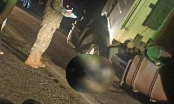 Hombre murió arrollado por un camión