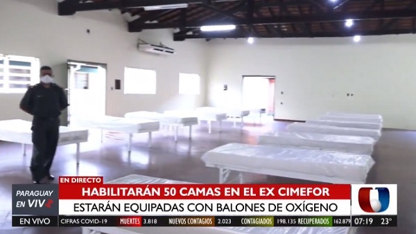 Habilitarán 50 camas en la ex Cimefor - Portal Digital Cáritas Universidad Católica