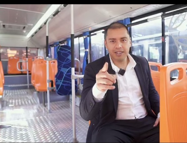 Improvisación y oscurantismo en el manejo de los buses eléctricos en C. del Este
