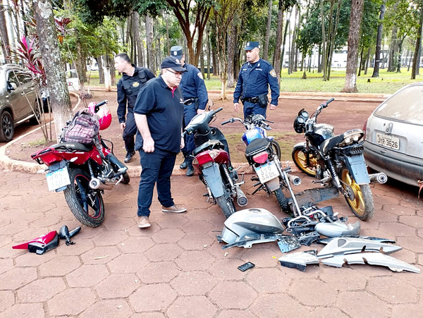 Policías recuperan moto que tenía rastreo satelital - La Clave