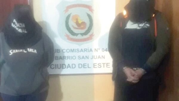 Pareja cae con droga y hablan de extorsión